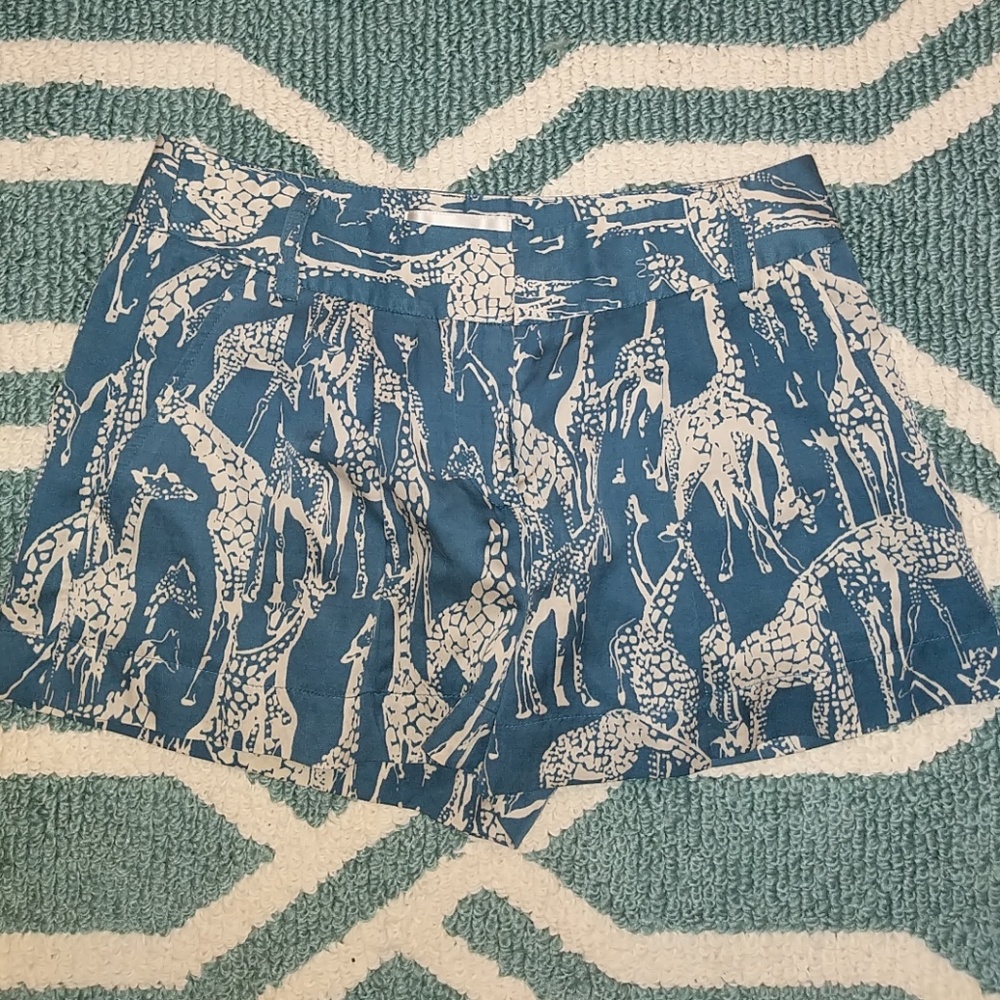 Anthropologie giraffe shorts
